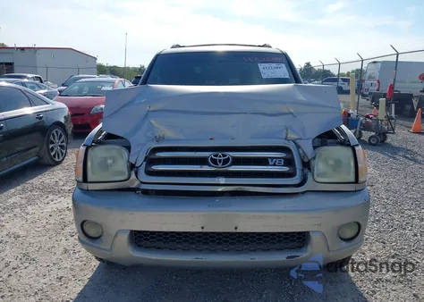 2001 Toyota Sequoia Limited z USA, uszkodzony, nr VIN 5TDZT38A31S047339